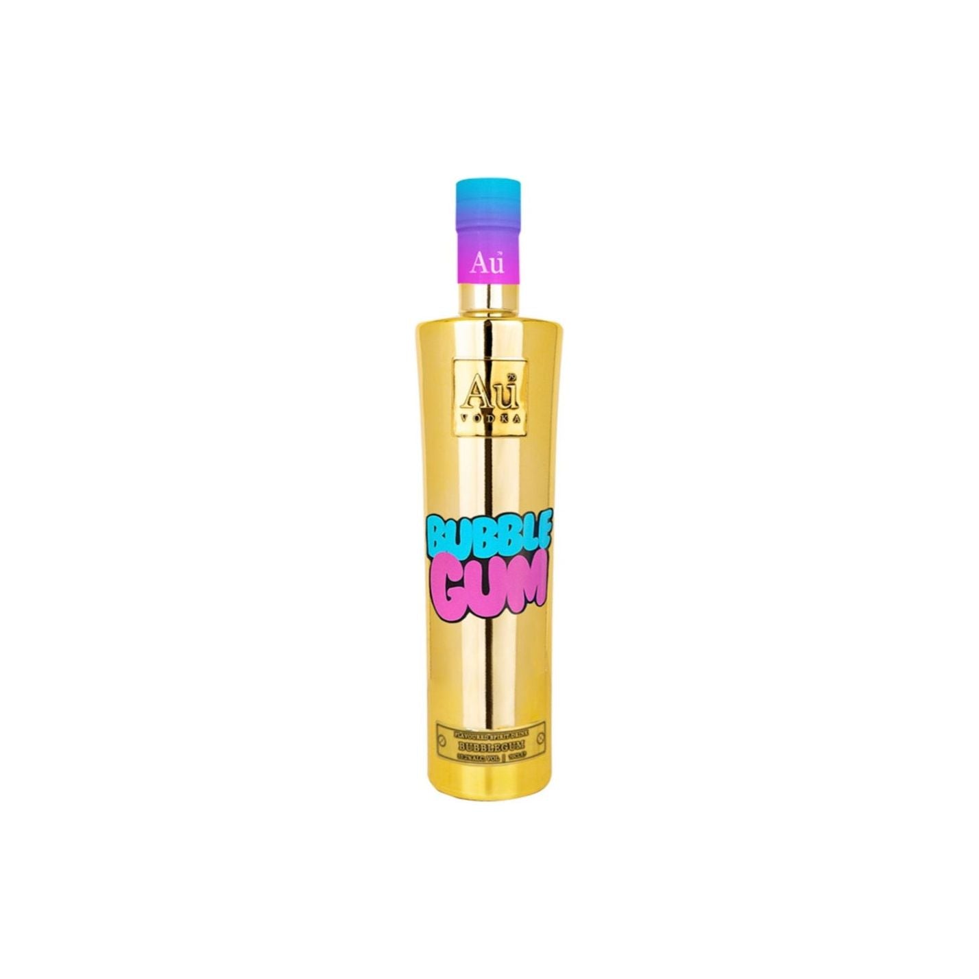Au Vodka Bubble Gum Flavoured Spirit Drink 70cl ABV 35.2% with free 2litre bottle of Lemonade or Pepsi