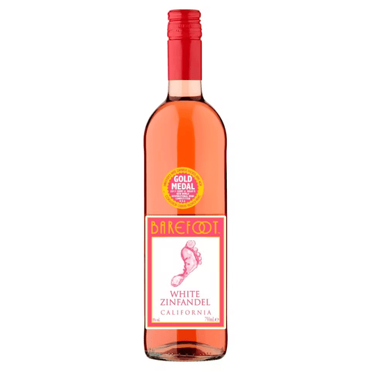 Barefoot White Zinfandel 75cl - Sweet Rosé Wine | Au Boozers - Au Boozers