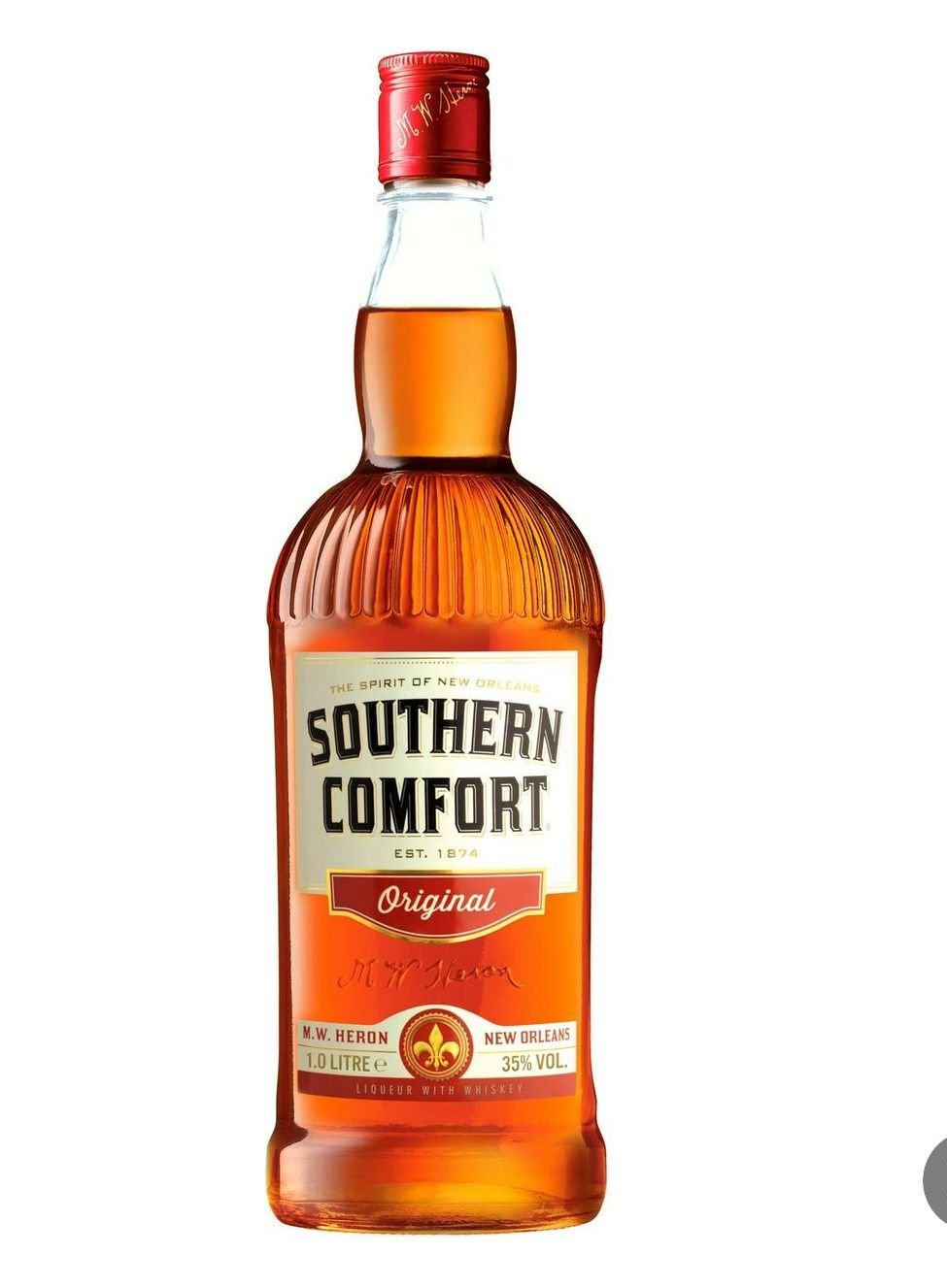 Southern Comfort Original Liqueur with Whiskey 1 Litre ABV 35% with free 2litre bottle of Lemonade or Pepsi - Au Boozers